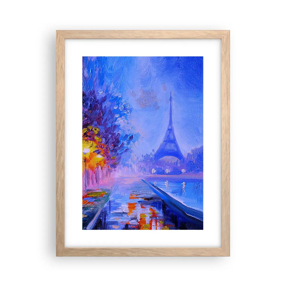 Plagát v ráme zo svetlého duba - Prechádzka snov - 30x40 cm
