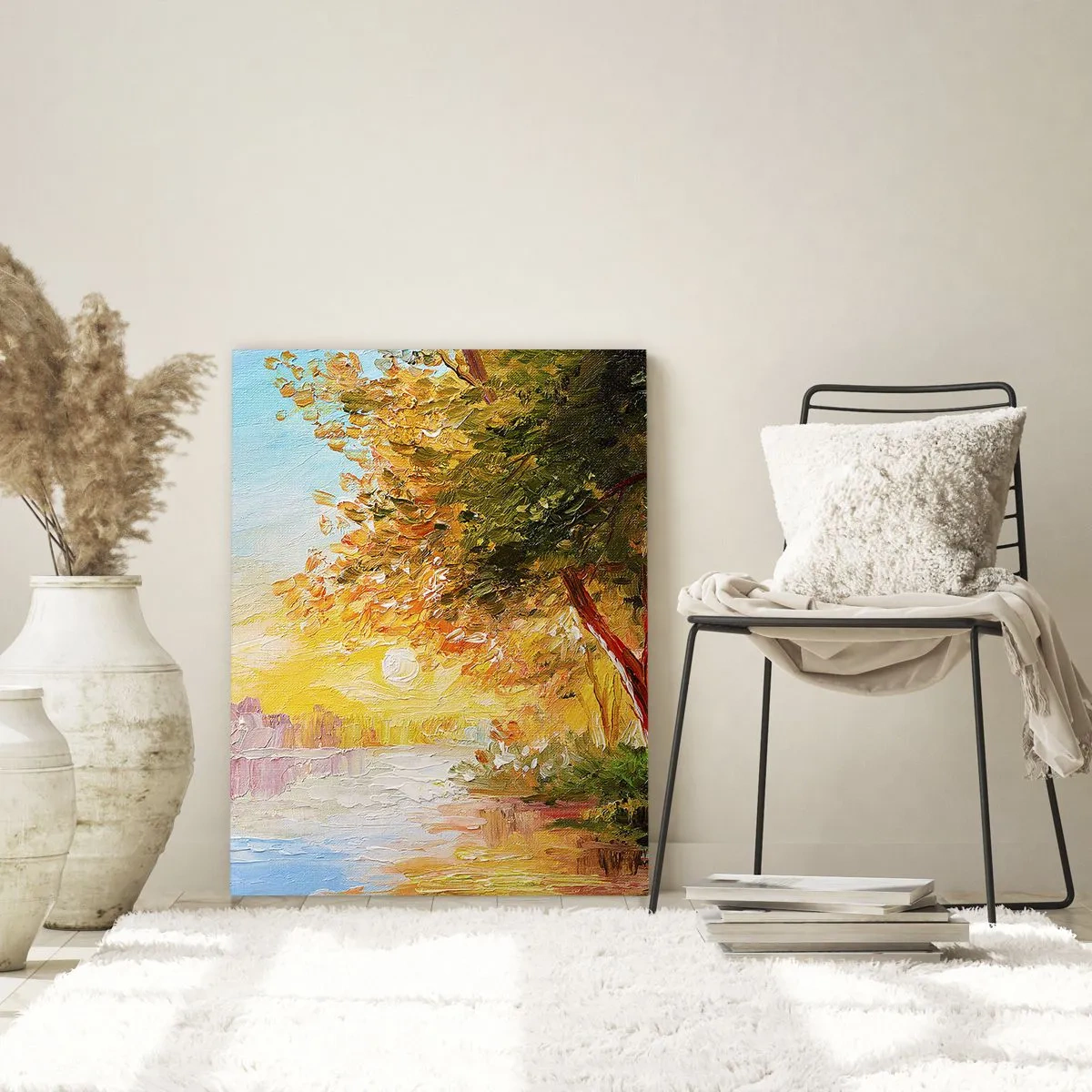 Obraz na skle - Et in Arcadia ego - 80x120 cm