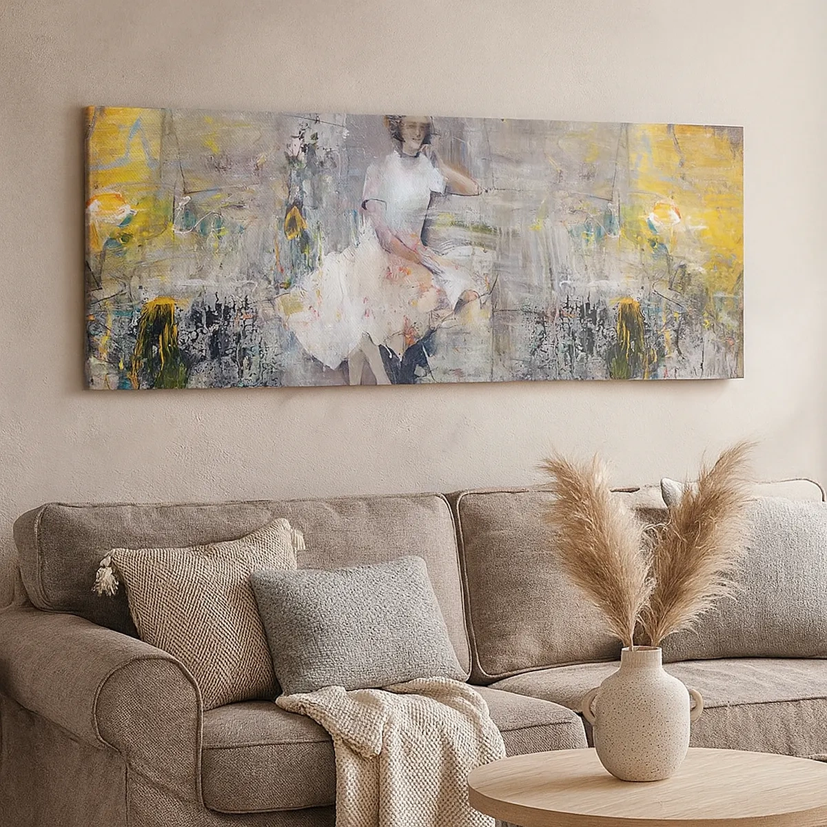 Obraz na plátne - Klasická a moderná - 30x30 cm