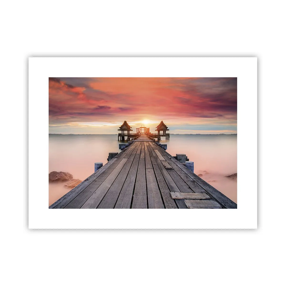 Plagát - Západ na východe - 40x30 cm