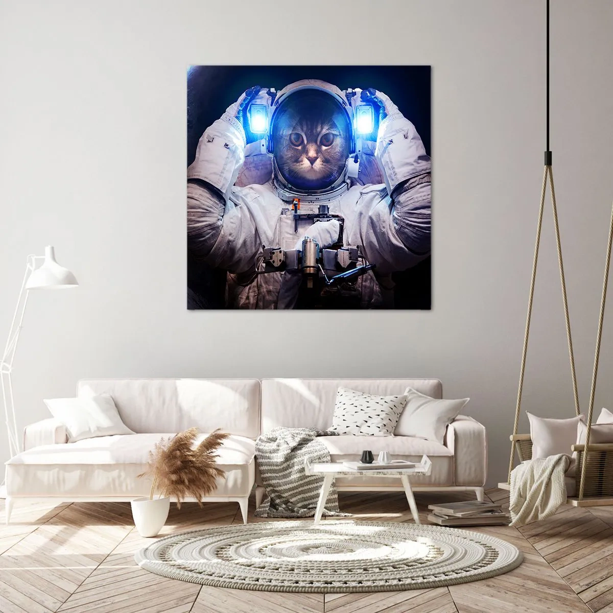 Obraz na plátne - Houston, máte problém - 50x50 cm