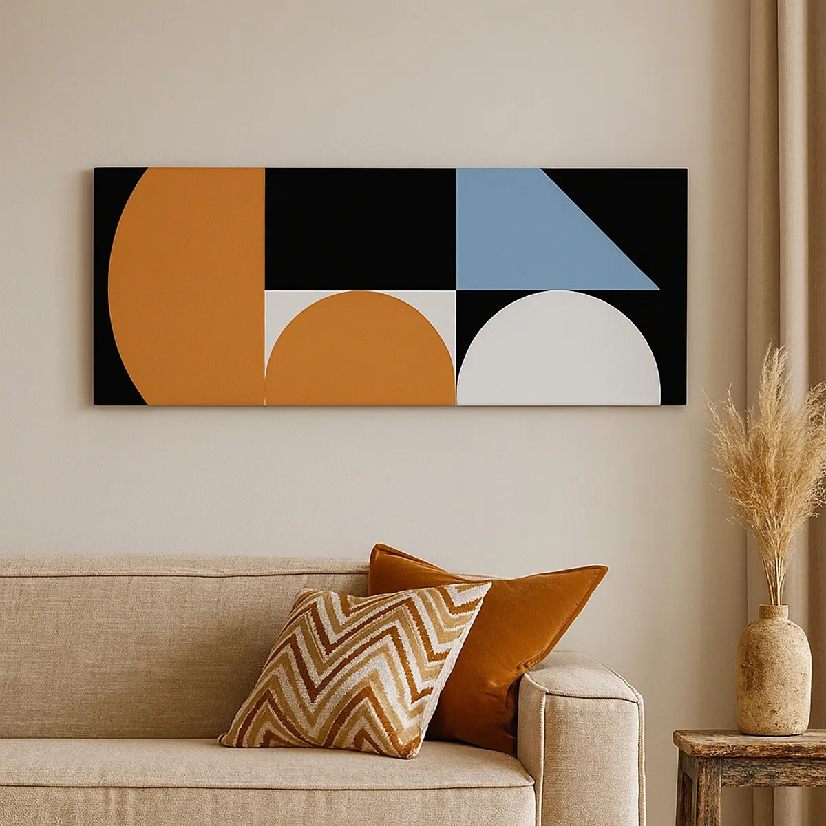 Obraz na plátne - Figurínový systém - 30x30 cm