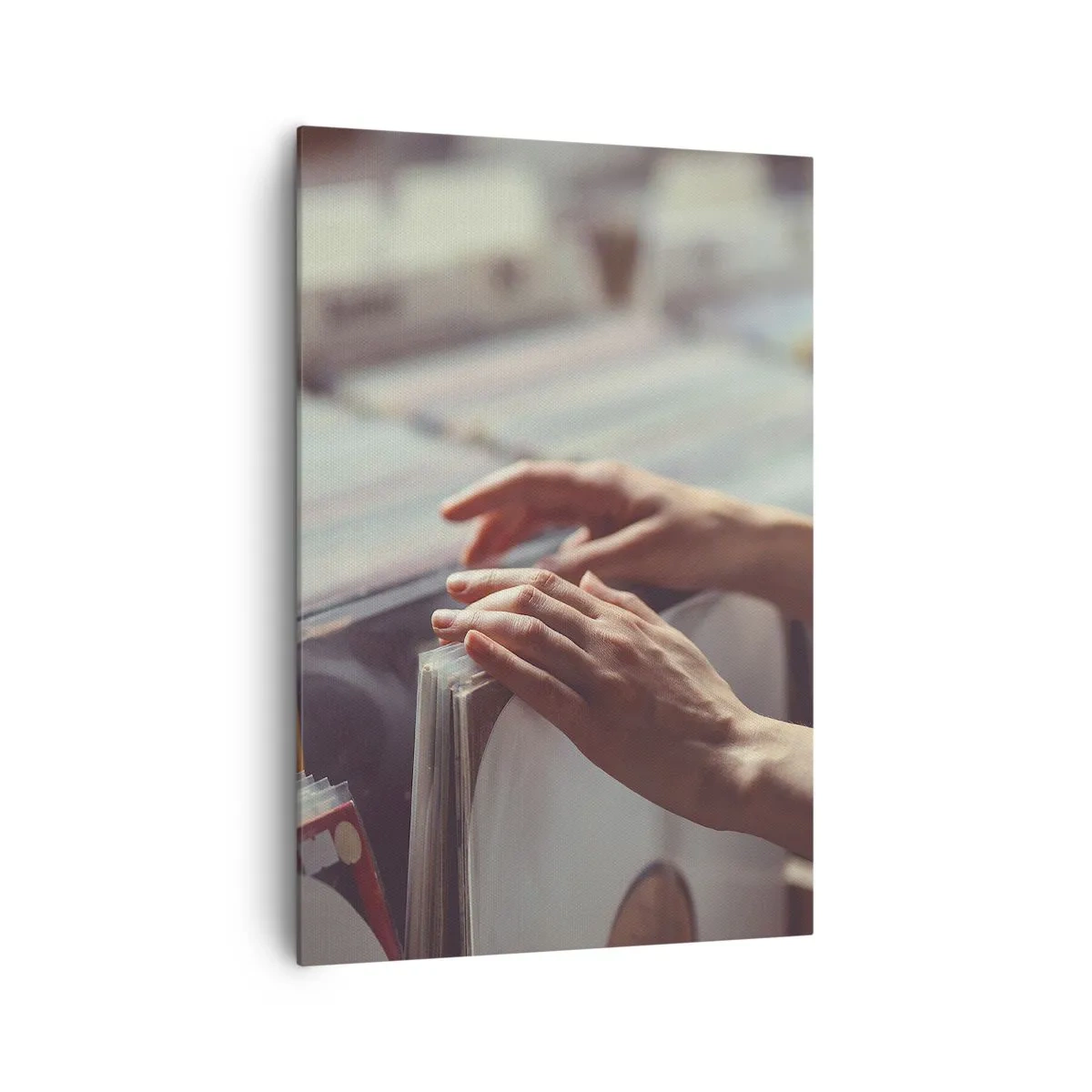 Obraz na plátne - Hľadanie emócií - 70x100 cm