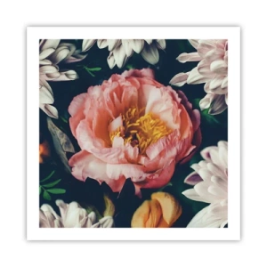 Plagát - S barokovým prepychom - 60x60 cm