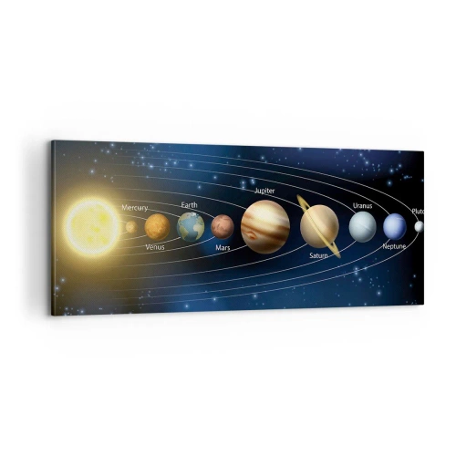 Obraz na plátne - Jedna z desiatich - 100x40 cm