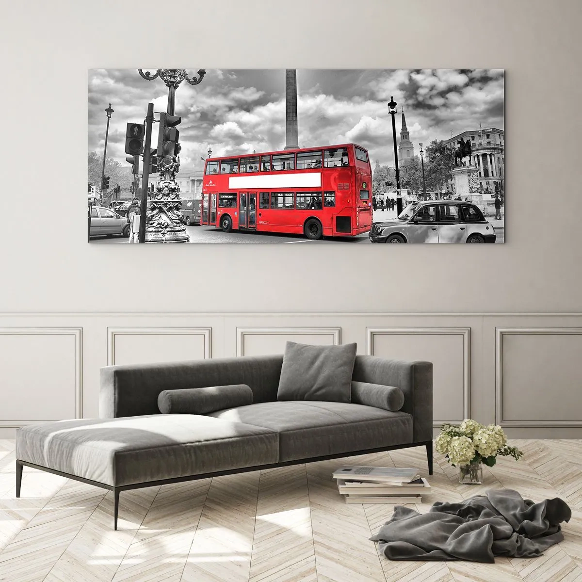 Obraz na skle - Skutočný krvný obeh mesta - 100x40 cm