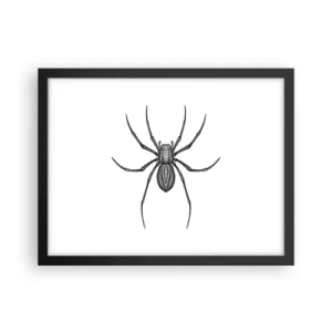 Plagát v čiernom ráme - Znepokojivá presnosť - 40x30 cm