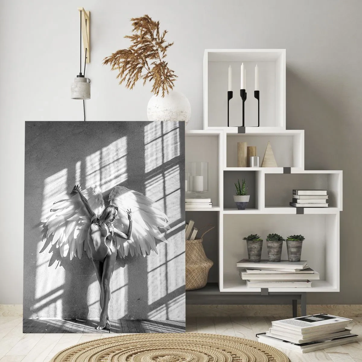 Obraz na skle - Priamo z neba - 70x100 cm