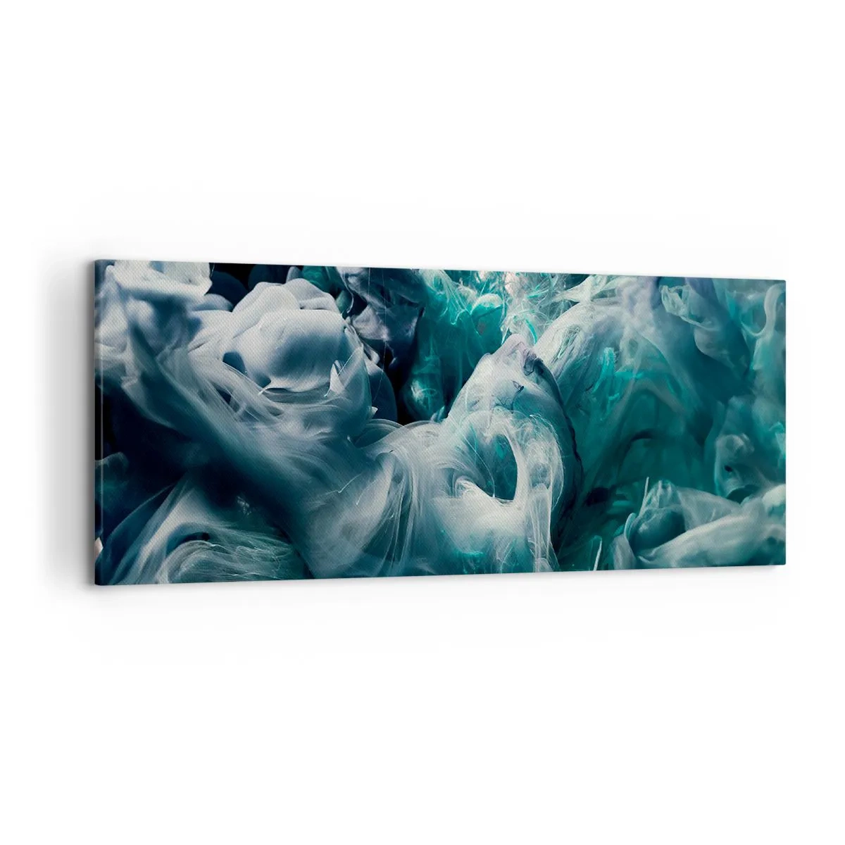 Obraz na plátne - Pohyb farby - 120x50 cm