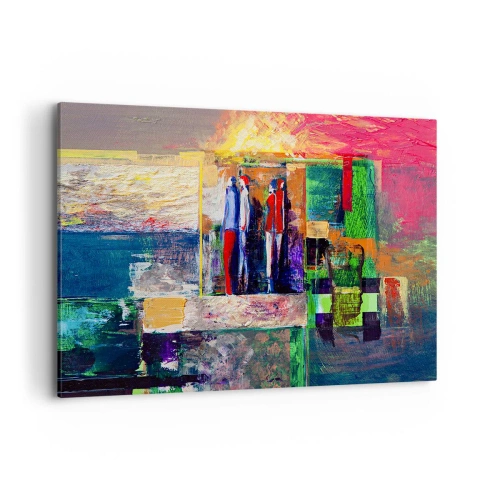 Obraz na plátne - Vzťahy a emócie - 120x80 cm