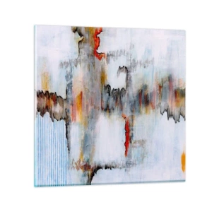 Obraz na skle - Paličkou po vode - 60x60 cm