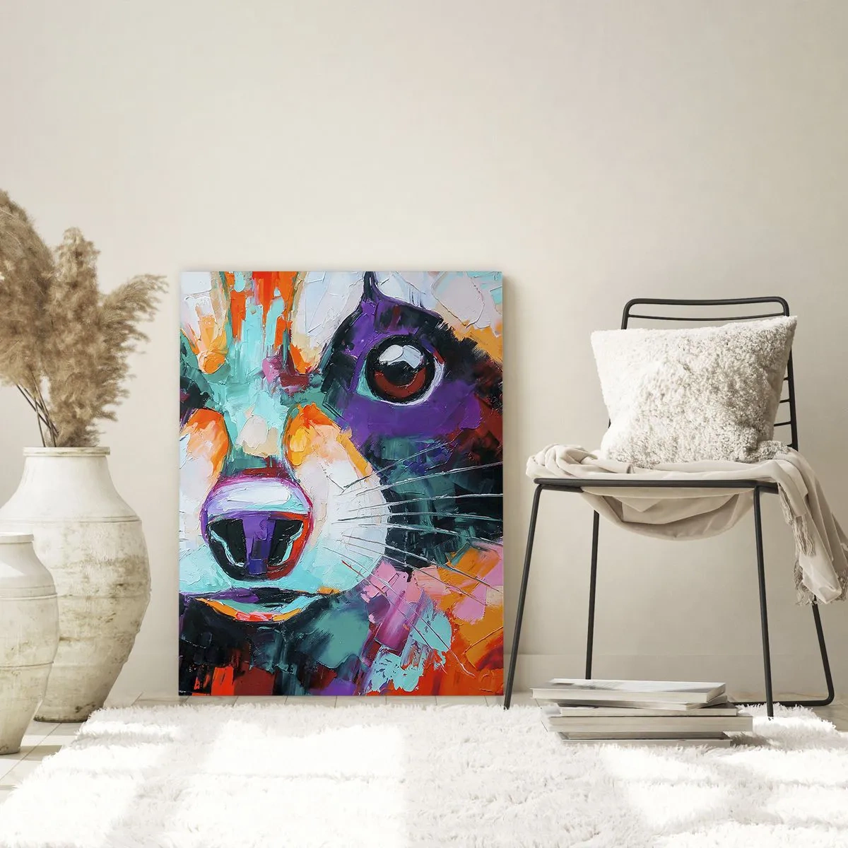 Obraz na skle - Iba dobré emócie - 50x70 cm