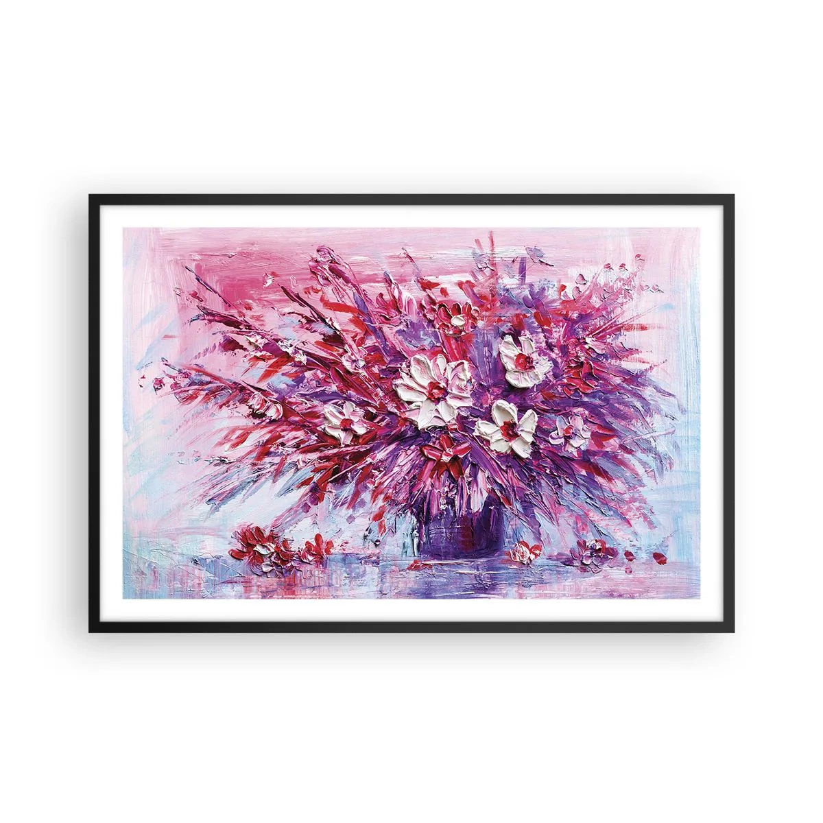 Plagát v čiernom ráme - Nevinnosť a vášeň - 91x61 cm