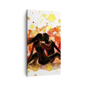 Obraz na plátne - A bolo svetlo - 45x80 cm