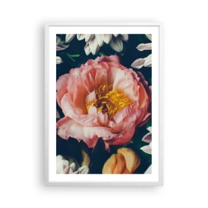 Plagát v bielom ráme - S barokovým prepychom - 50x70 cm