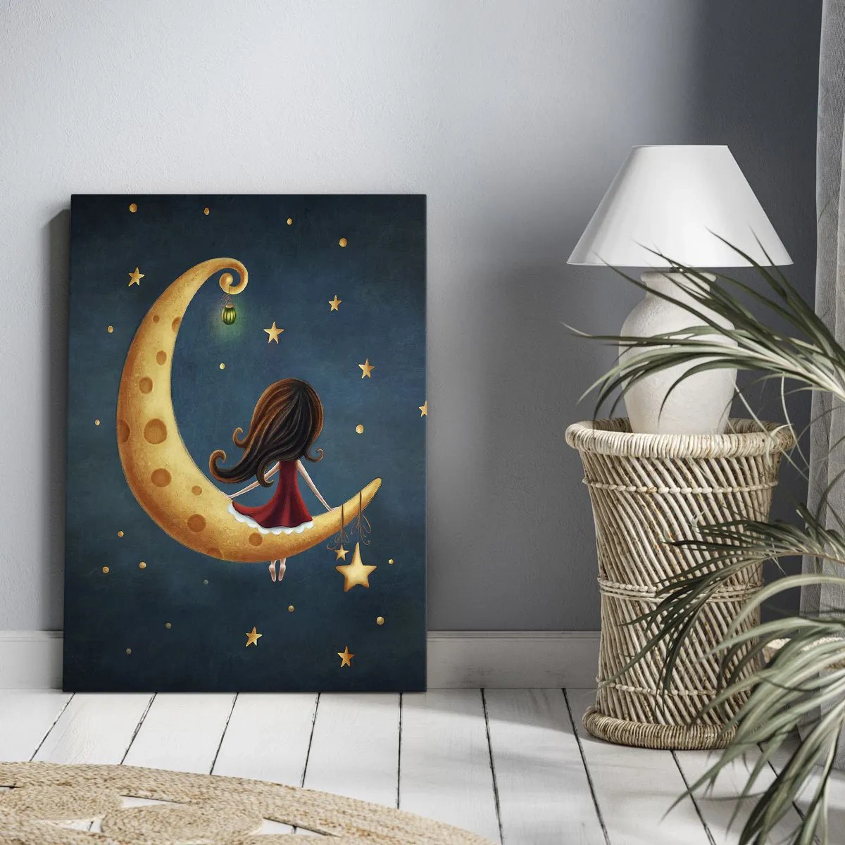 Obraz na plátne - Kedysi dávno… - 50x70 cm