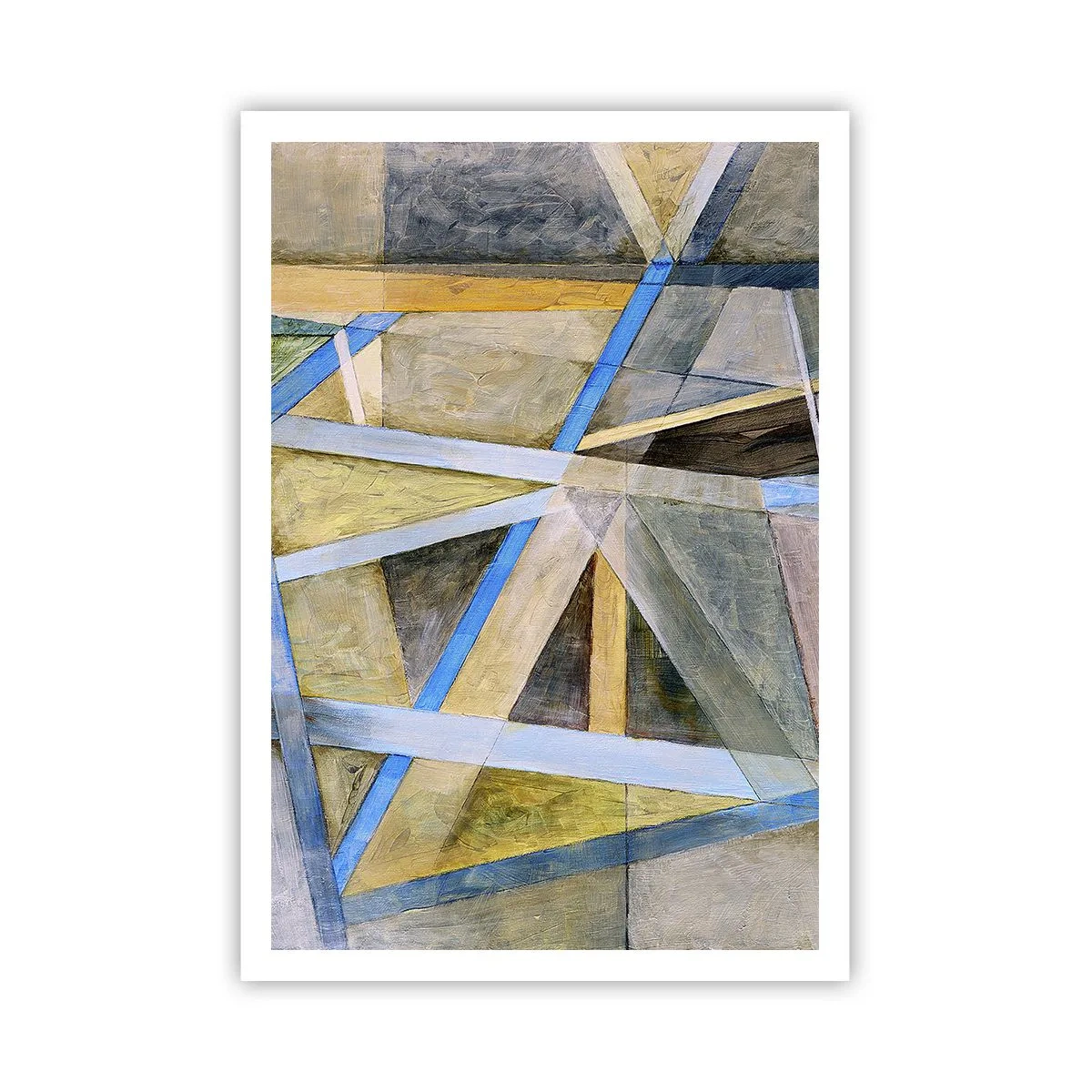 Plagát - Priamo alebo diagonálne? - 70x100 cm
