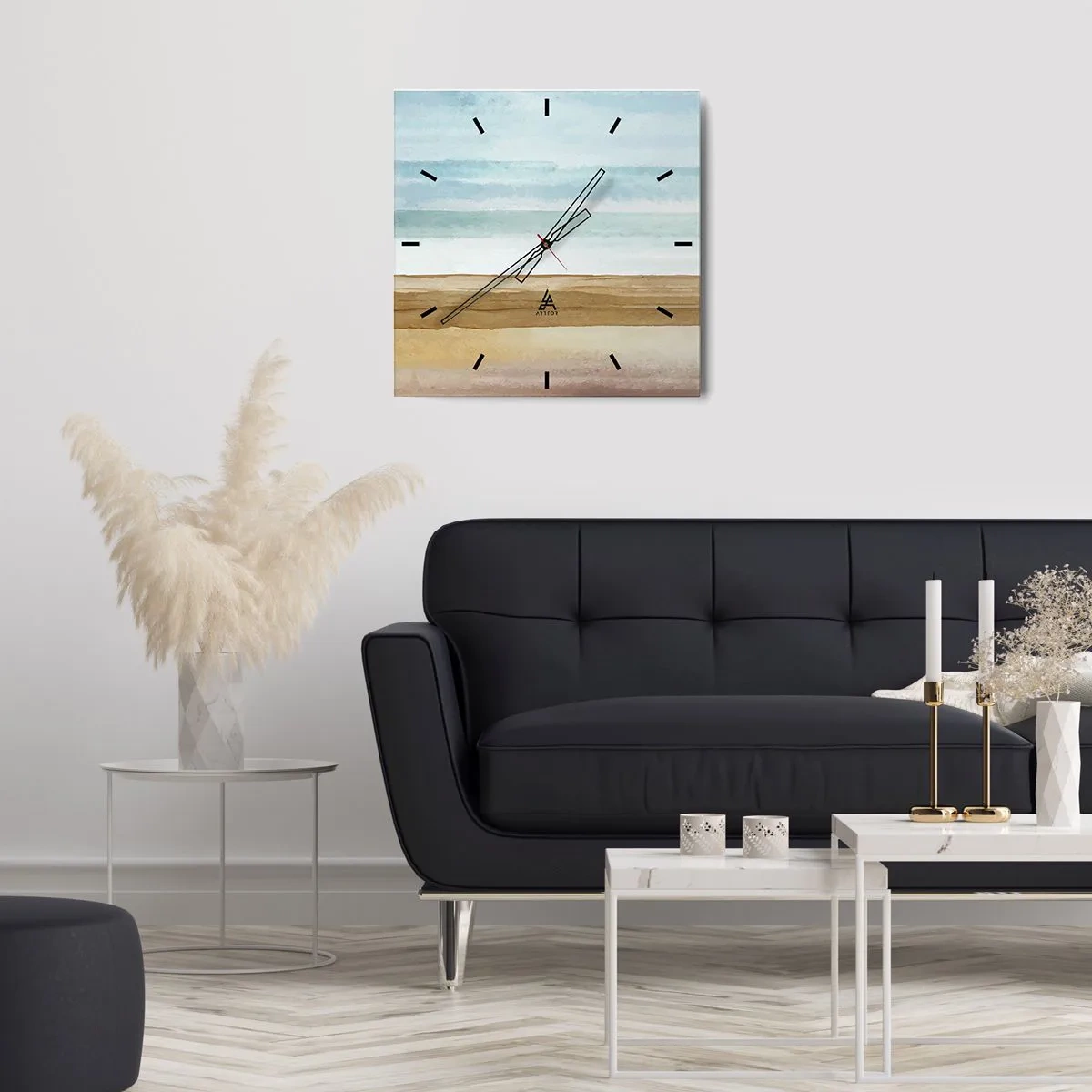 Nástenné hodiny - Utešenie - 40x40 cm