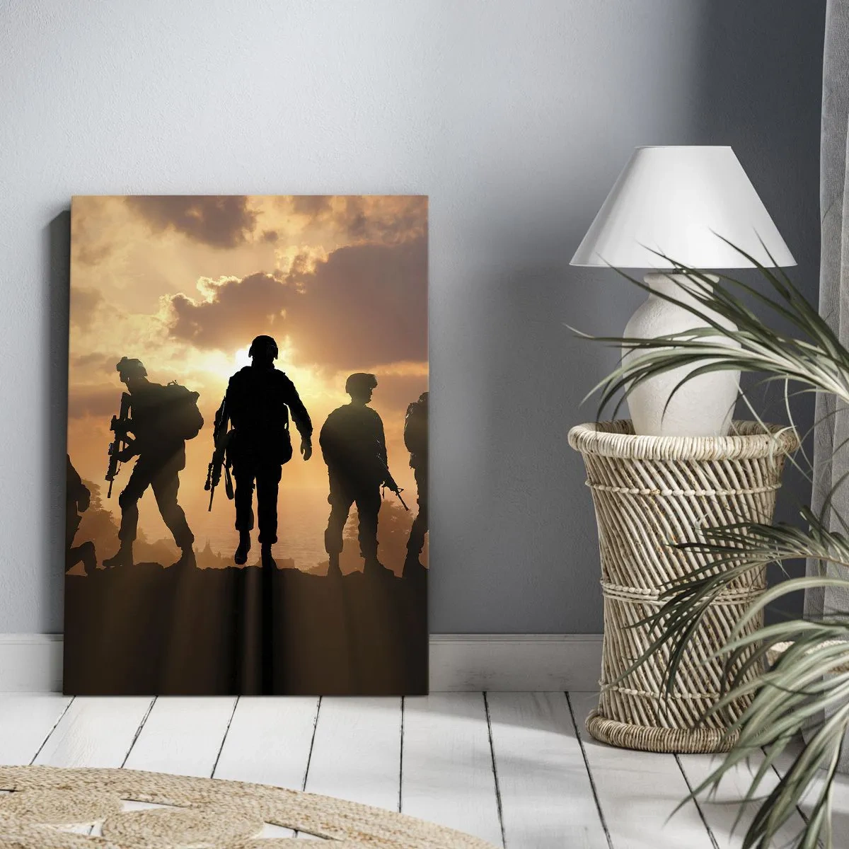 Obraz na plátne - Brothers in arms - 70x100 cm