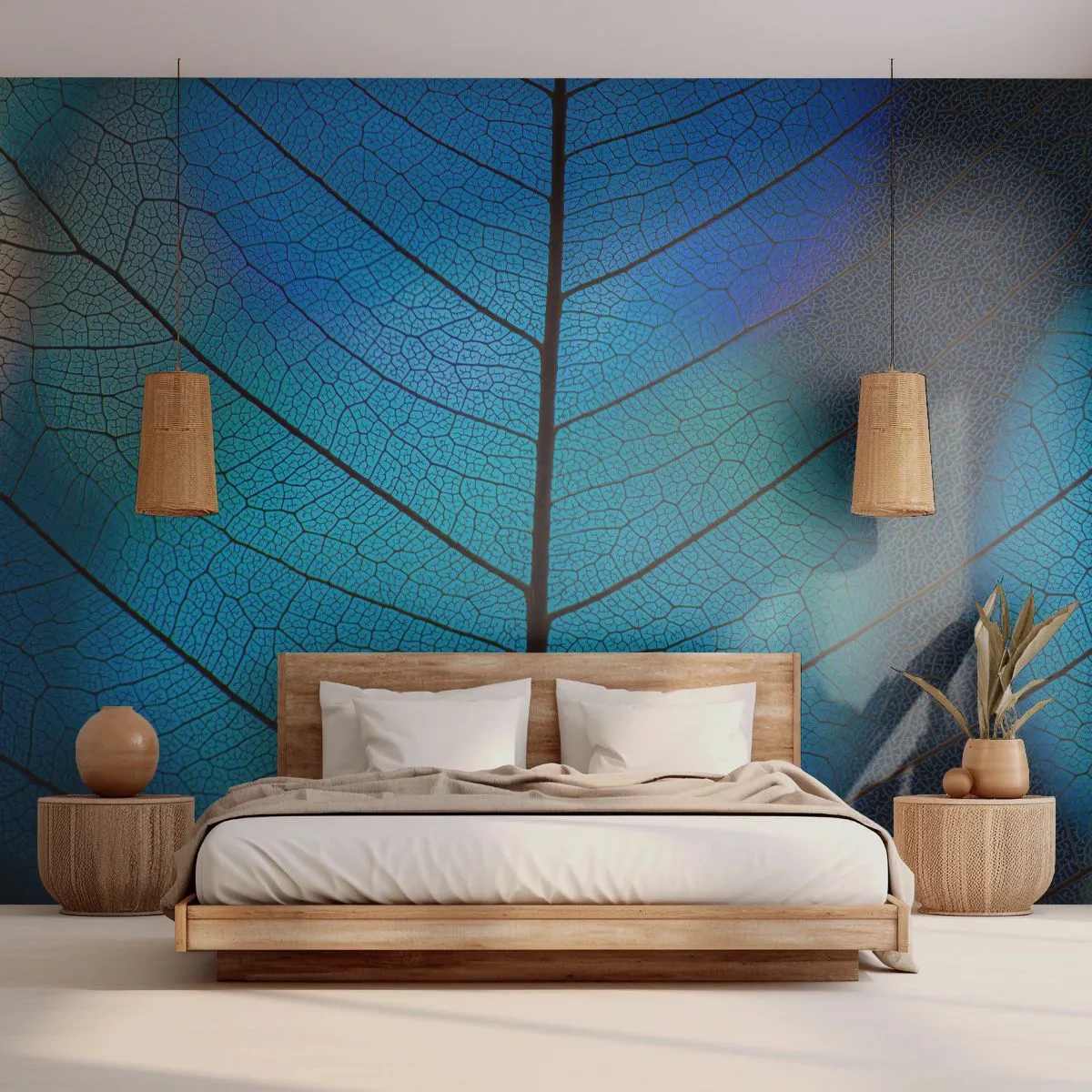 Fototapeta Premium Canvas - Až do detailov - List, Príroda, Rastlina - 300x210 cm