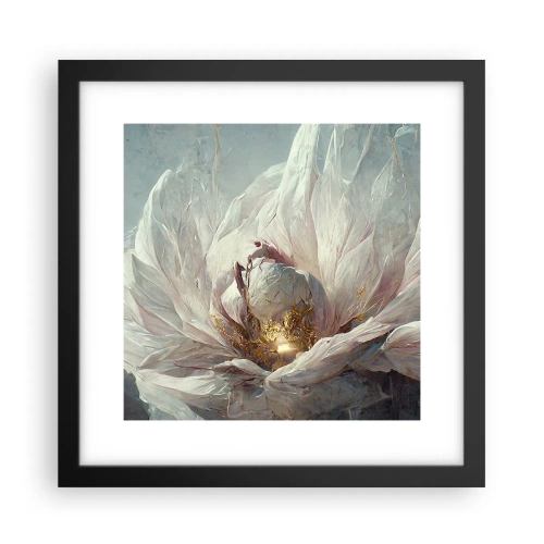 Plagát v čiernom ráme - Rozkvitá raz za sto rokov - 30x30 cm