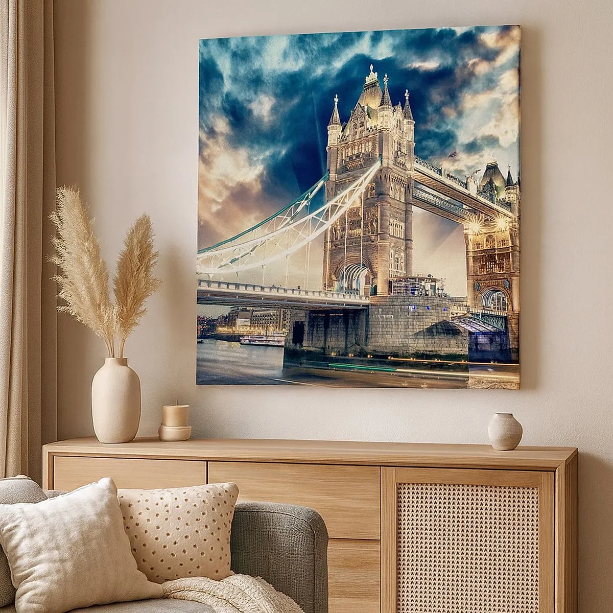 Obraz na plátne - Pomník viktoriánskeho impéria - 30x30 cm