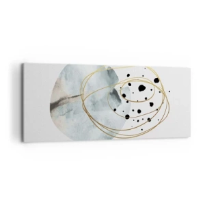 Obraz na plátne - V objatí priestoru - 100x40 cm