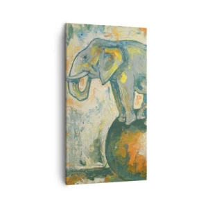Obraz na plátne - Nech žije cirkus! - 45x80 cm