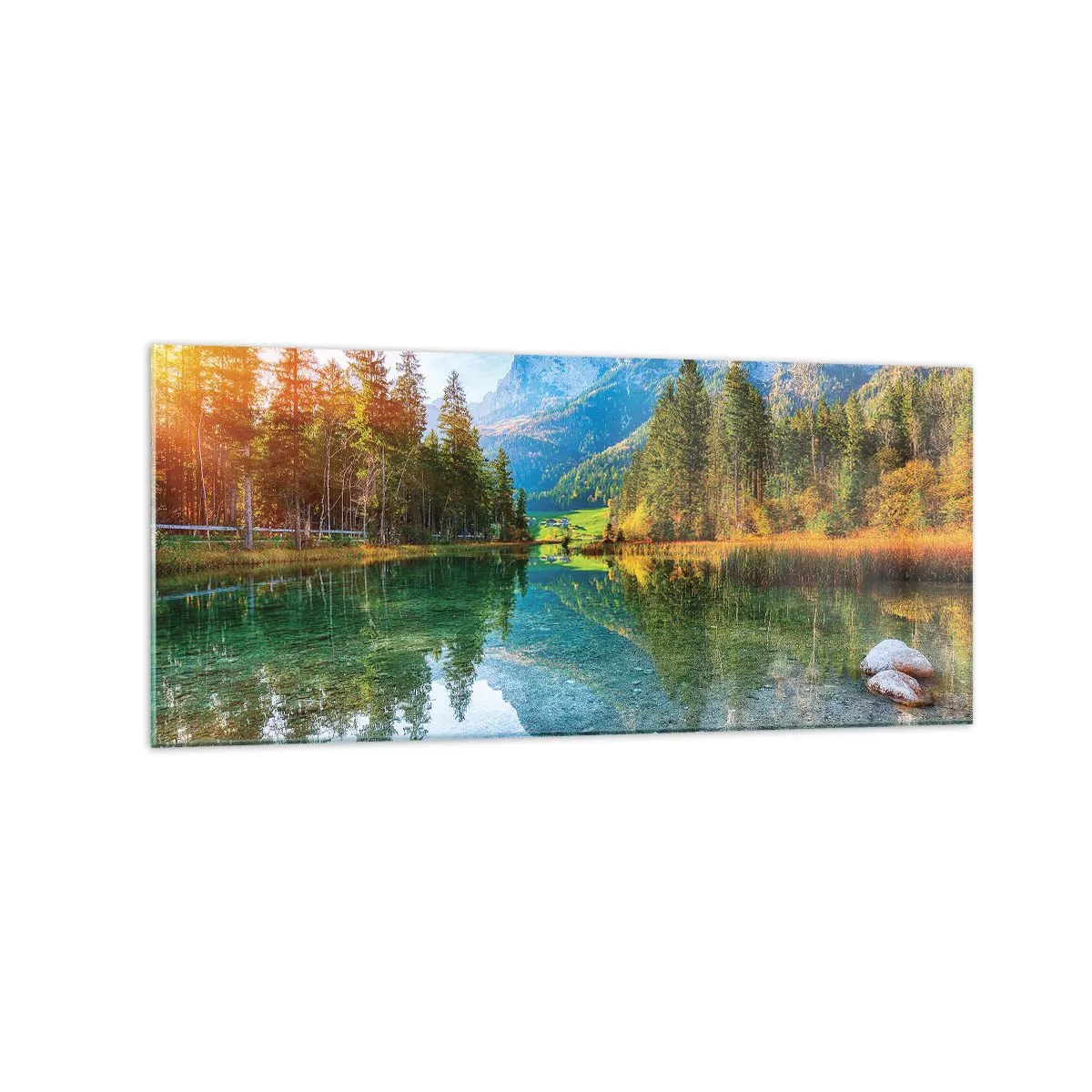 Obraz na skle - Nežnosť jesene - 120x50 cm
