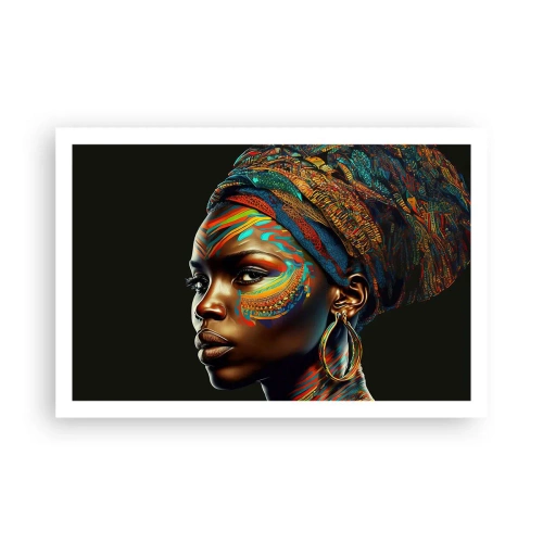 Plagát - Africká kráľovná - 91x61 cm