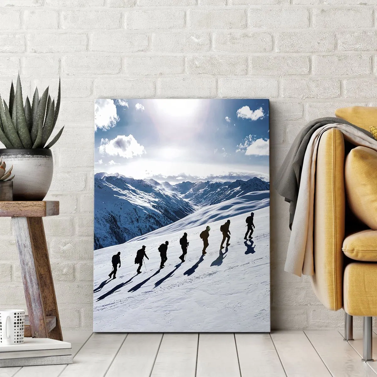 Obraz na plátne - Tím dobývateľov - 55x100 cm