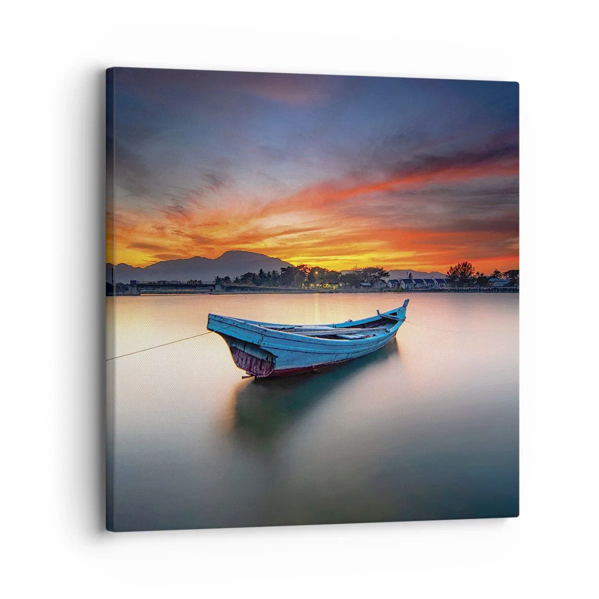 Obraz na plátne - Blíži sa dobrá noc - 30x30 cm