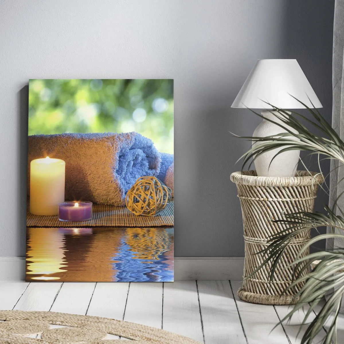 Obraz na plátne - Čas pre telo - 55x100 cm