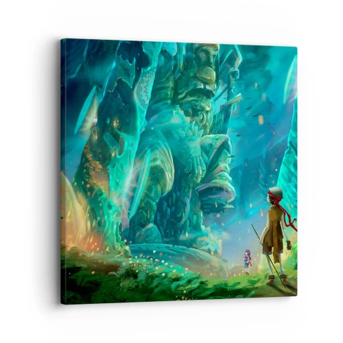 Obraz na plátne - Z veľkej Knihy rozprávok - 30x30 cm