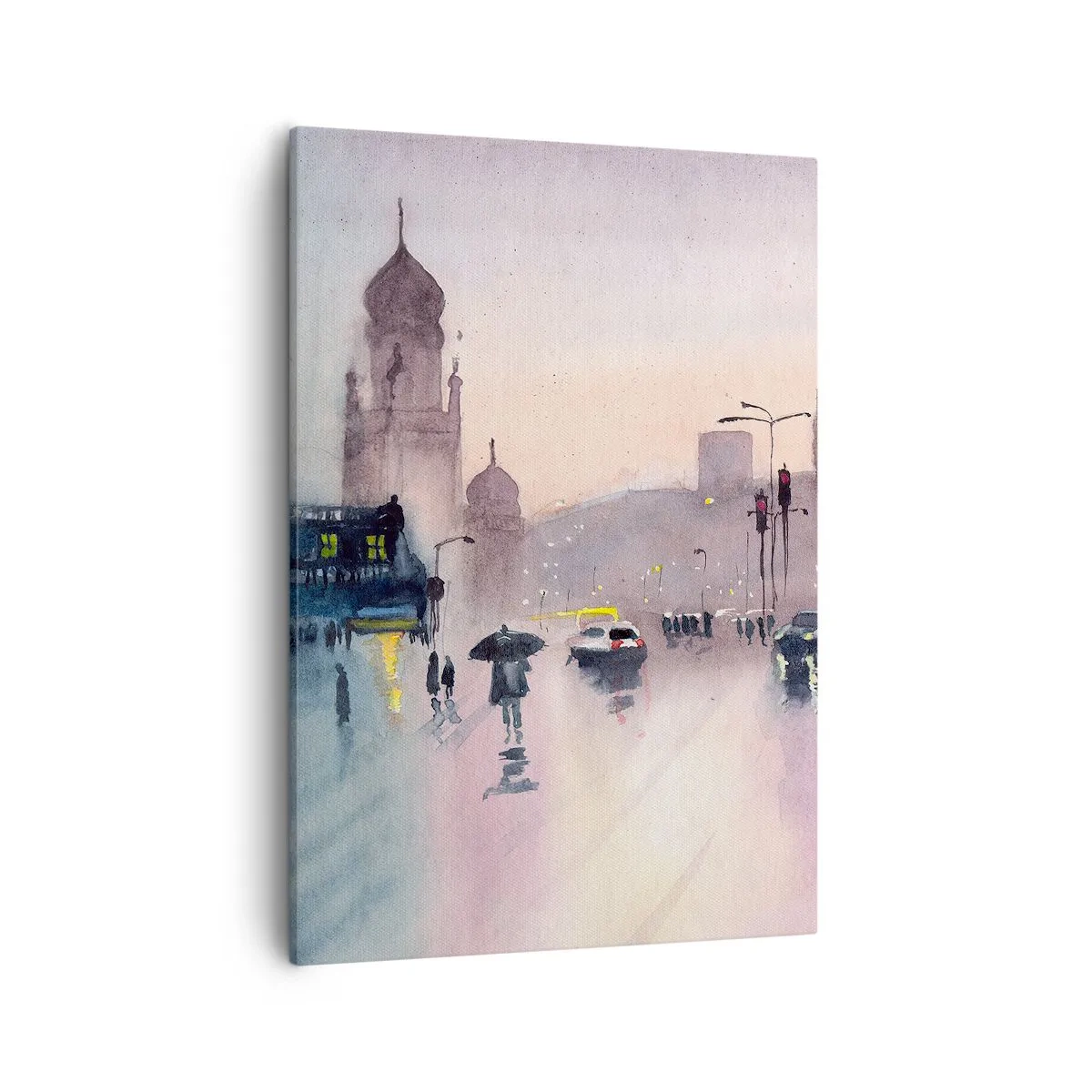 Obraz na plátne - V daždivom opare - 50x70 cm