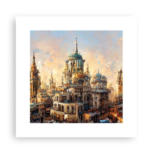 Plagát - Mesto miest - 30x30 cm