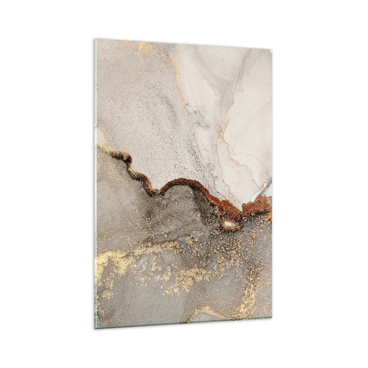 Obraz na skle - Na hranici farieb - 80x120 cm