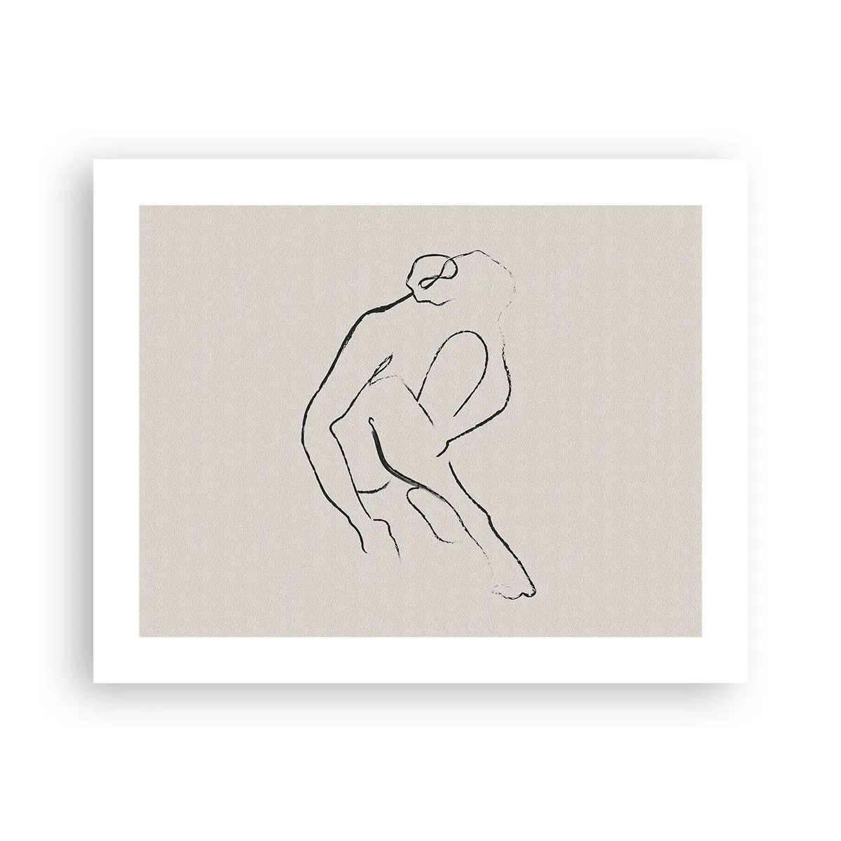 Plagát - Intímna skica - 50x40 cm