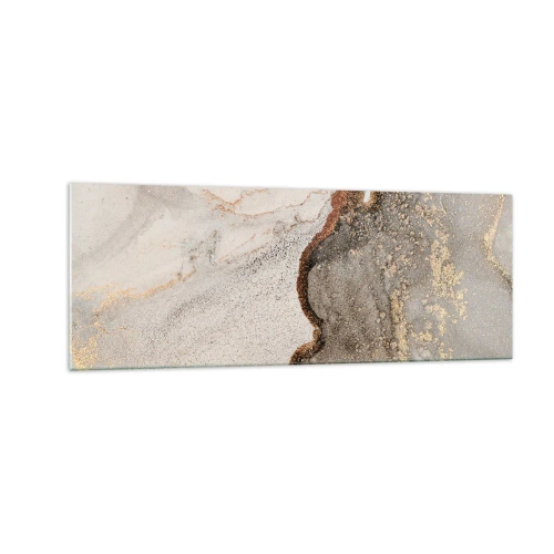 Obraz na skle - Na hranici farieb - 140x50 cm