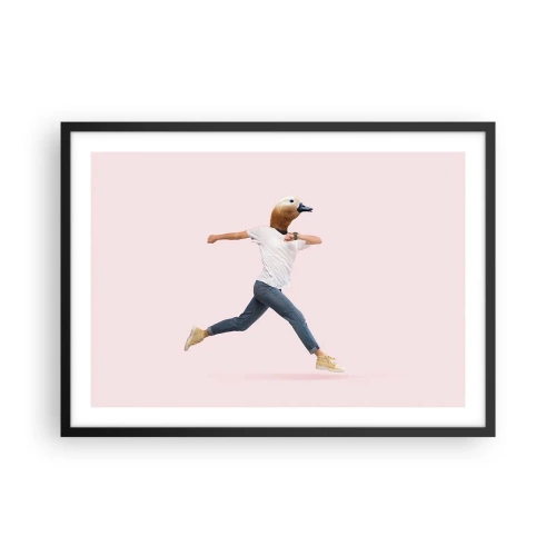 Plagát v čiernom ráme - Štipka absurdity - 70x50 cm