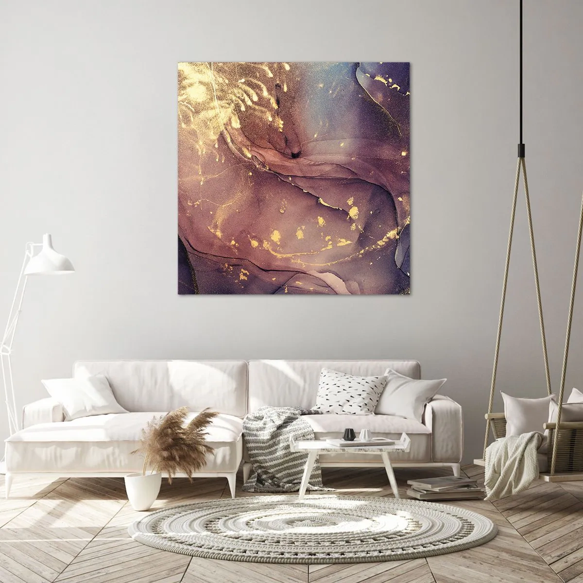 Obraz na plátne - Hmota a duch - 60x60 cm