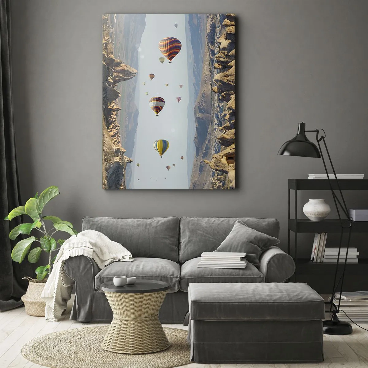 Obraz na plátne - Tu je možné všetko - 50x70 cm