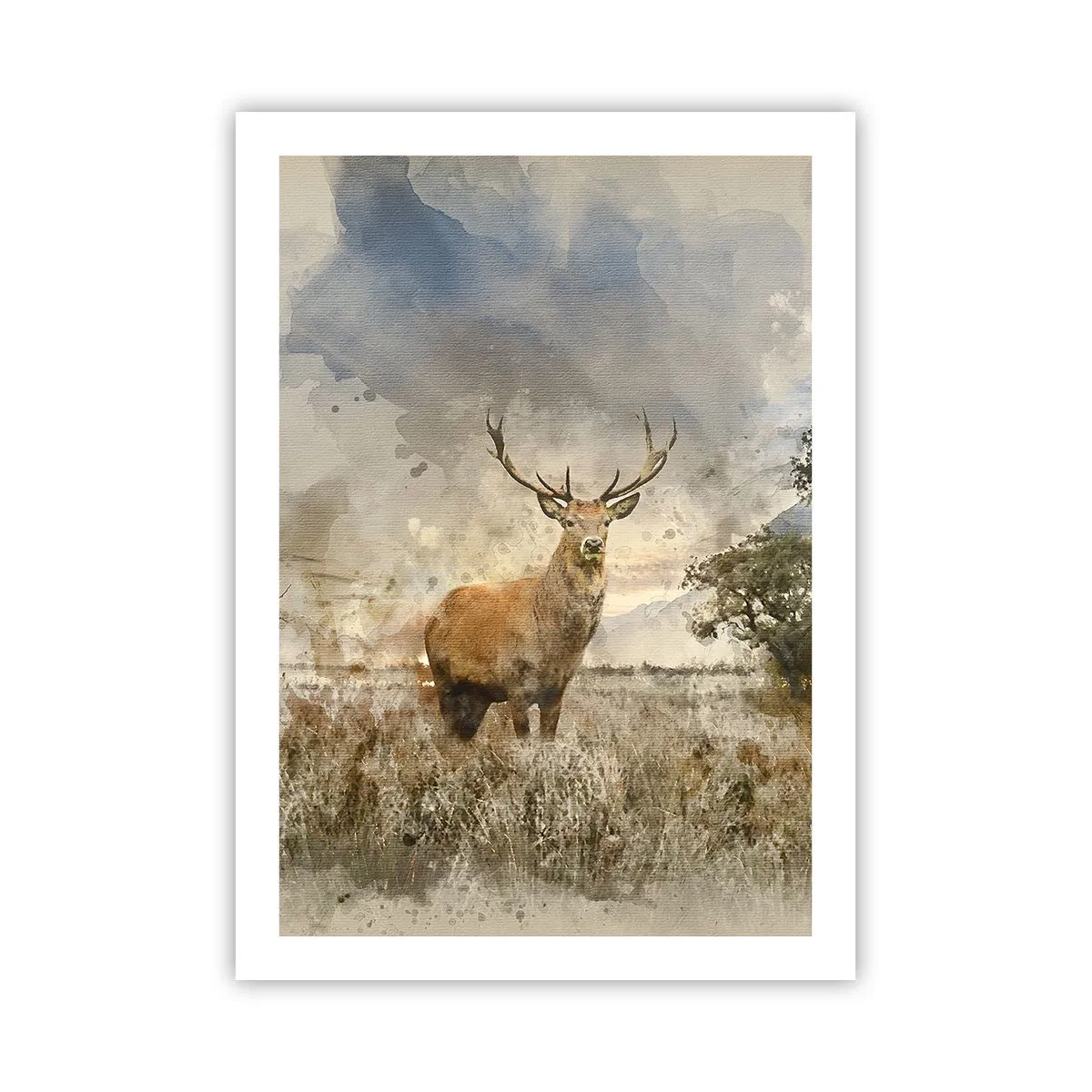 Plagát - Dôstojnosť - sila - majestátnosť - 50x70 cm