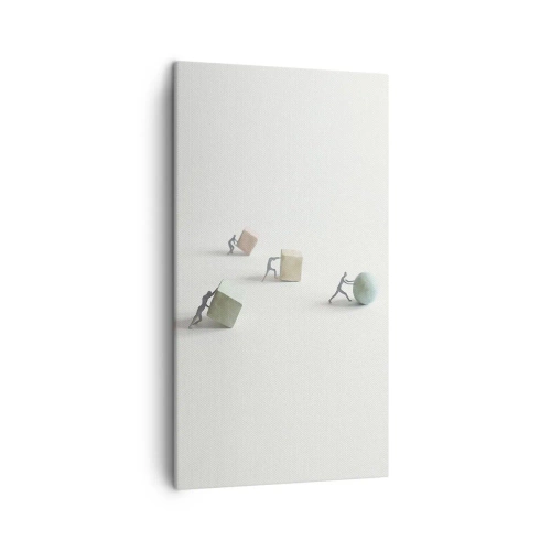 Obraz na plátne - Život samotný - 45x80 cm