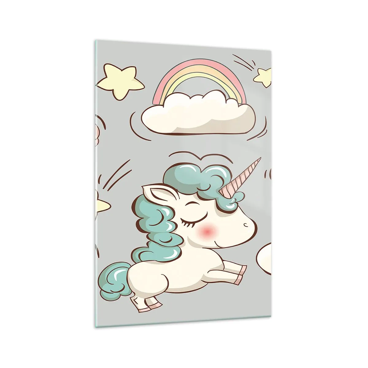 Obraz na skle - Určite existujú… - 70x100 cm