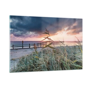 Obraz na skle - Neodviate vetrom - 120x80 cm