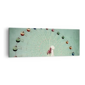 Obraz na plátne - Pozývame vás na zábavu - 140x50 cm