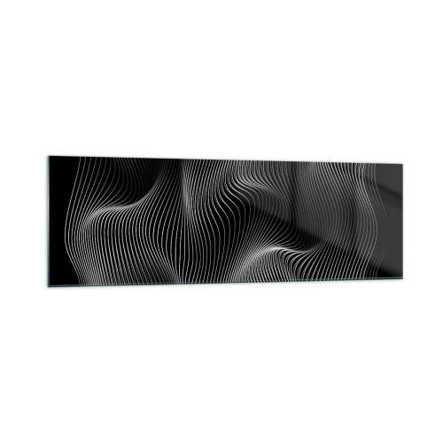 Obraz na skle - Tanec svetla v priestore - 160x50 cm