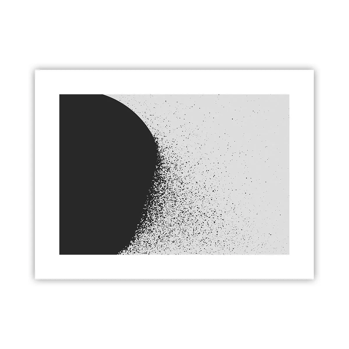 Plagát - Pohyb častíc - 40x30 cm