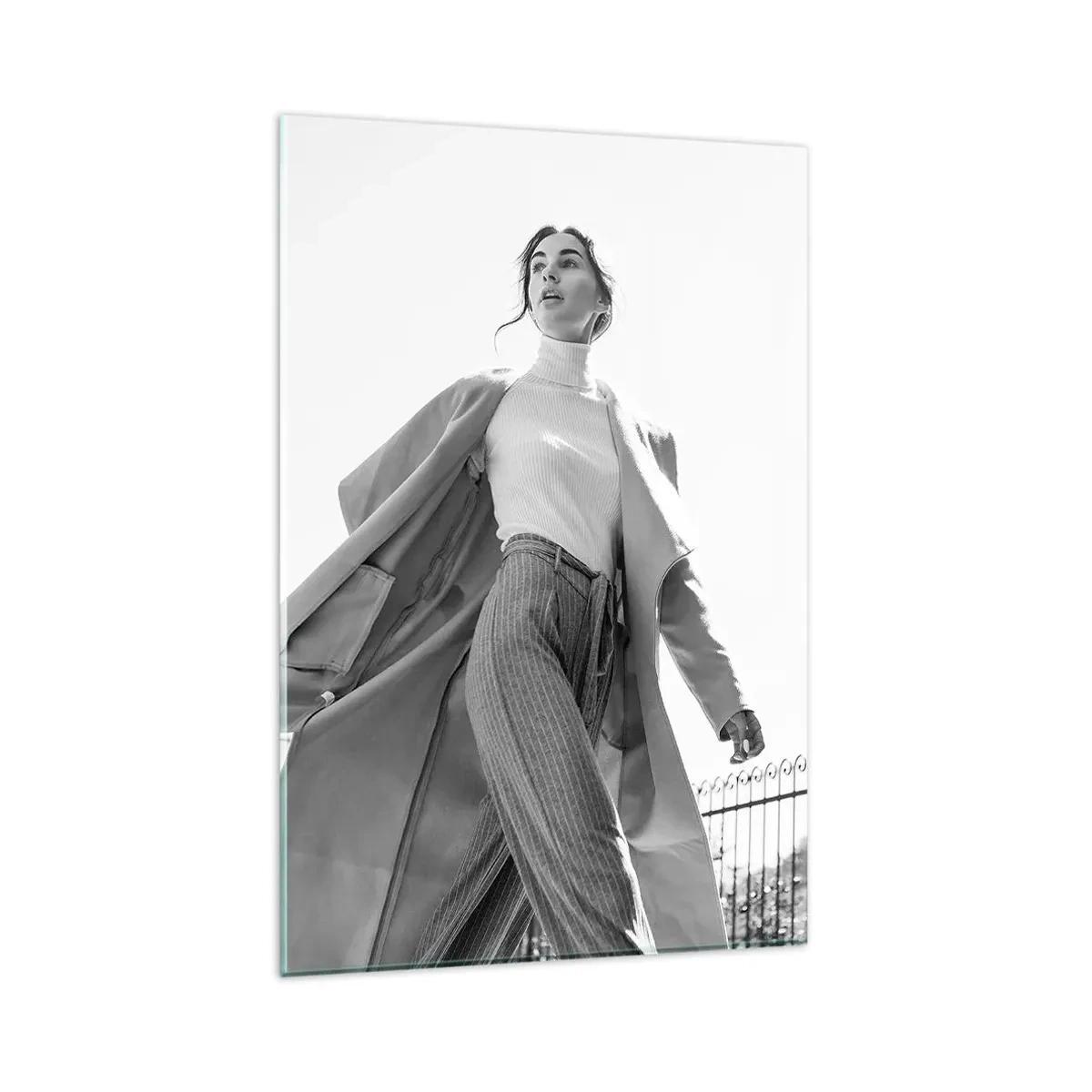 Obraz na skle - Ideš so mnou? - 80x120 cm